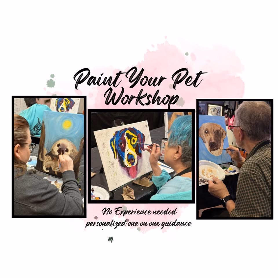 Paint Your Pet Workshop @ The Sparkle Studio-West Allis Milwaukee